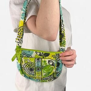 Vera bradley limes up crossbody bag retired pattern